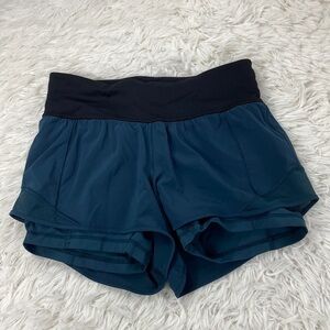 Lululemon Hotty Hot Short (Naked 4") Submarine / Black